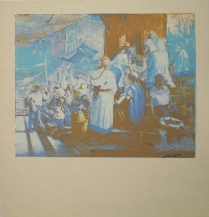 Manuel Navarro "Escena en Azul"