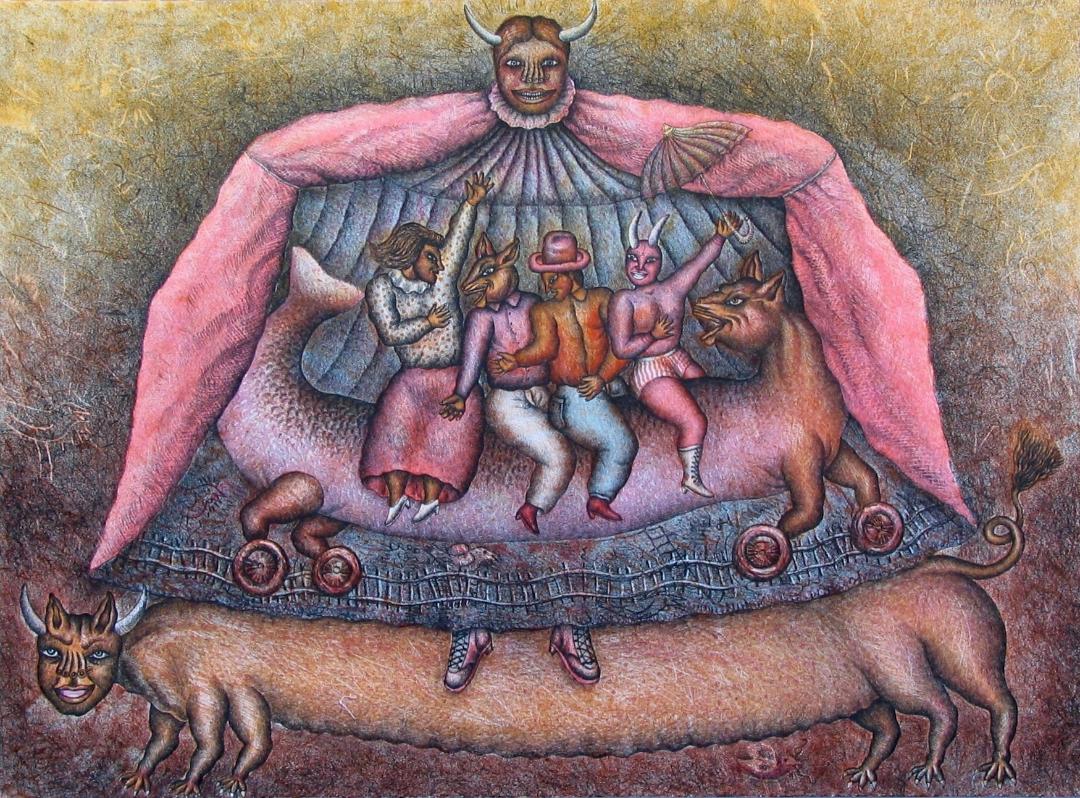 Maximino Javier "El teatro de Belcebu"