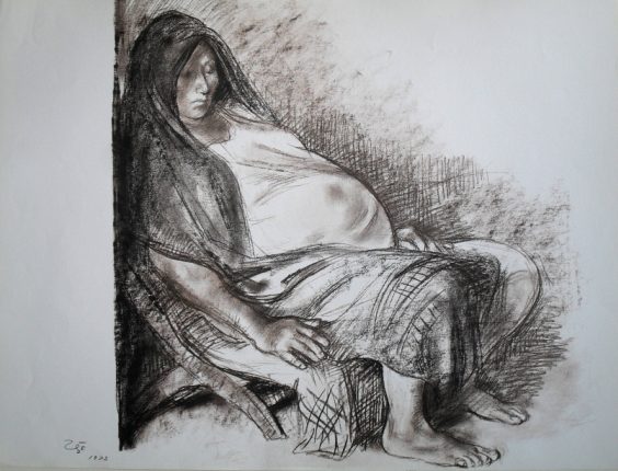 Francisco Zuniga "Mujer gravida"